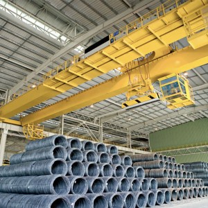 Double Girder Overhead Crane with Electromagnet